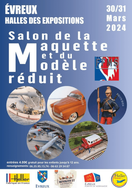 Salon de la maquette 30-31 Mars&nbsp;2024